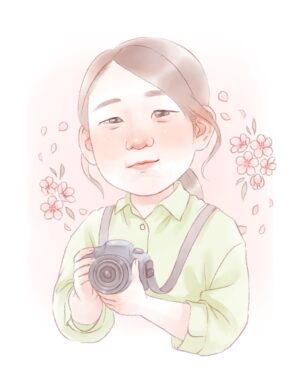 カメラを持って