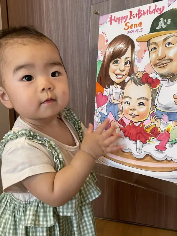 W0T7QWYMK1COQ様似顔絵専用窓口 似顔絵プレゼント｜作家を選んで描く高品質イラスト【似顔絵株式会社】