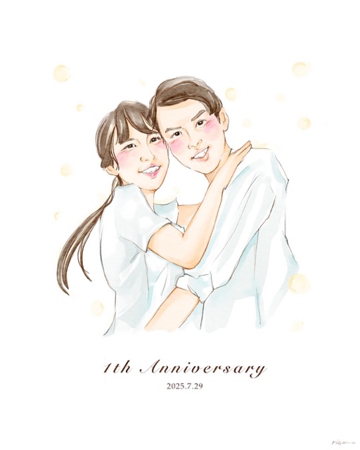 結婚1年記念日