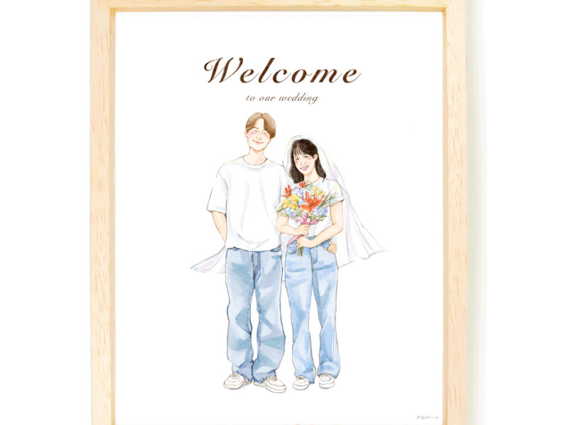 結婚式のウェルカムボードを自作で手作りするアイデア集