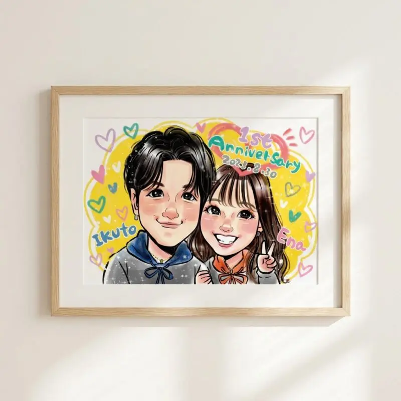 安い！予算1万円以内で似顔絵プレゼント 1000円・2000円・3000円・5000円