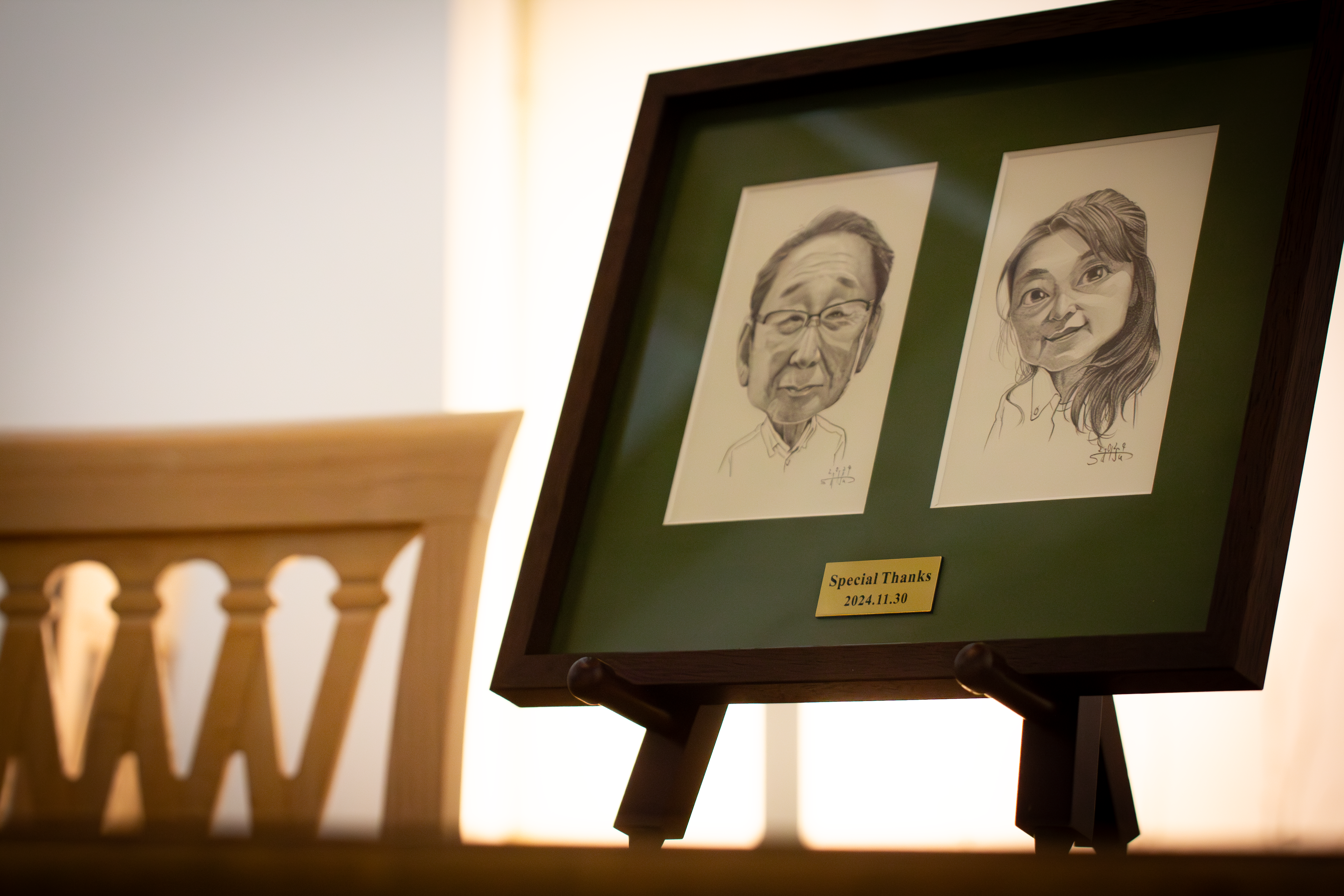 かわいい肖像画