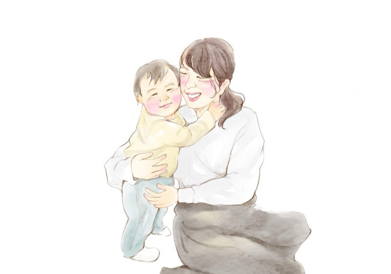 子供の頃の自分と両親