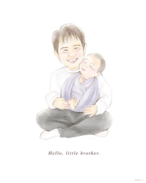 赤ちゃんの似顔絵はプレゼントに最適!種類・選び方・おすすめの贈り方を徹底解説
