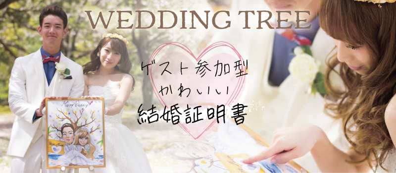 結婚式や記念日の似顔絵プレゼント 似顔絵ハッピーエンジェル