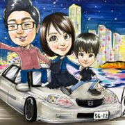 似顔絵誕生日プレゼント