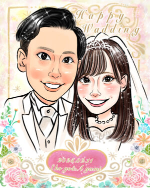ウェルカムボード　結婚祝い