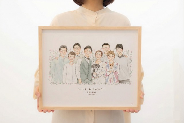 XLサイズ　額装・印刷