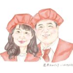 還暦祝い　似顔絵 プレゼント