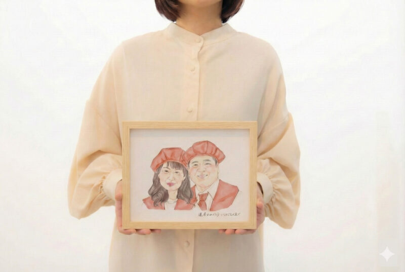 Sサイズ　額装・印刷